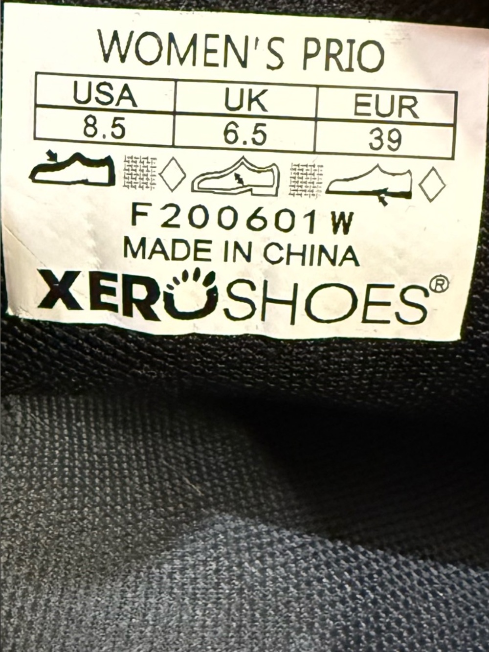 Xero Prio Barefoot Minimalist Running Shoes Women’s Size 8.5 - Picture 8 of 8